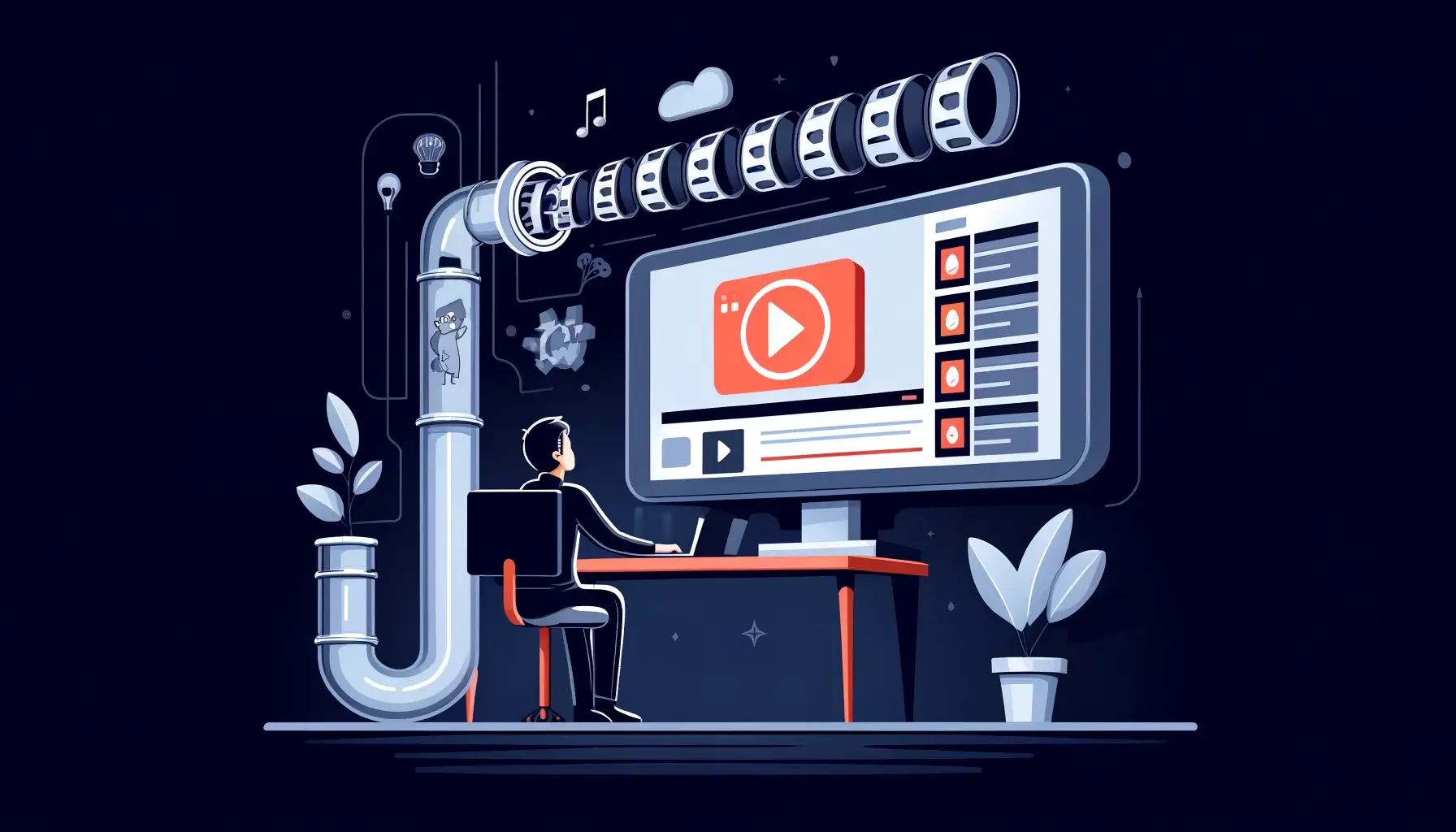 Como funcionam os vídeos na Internet